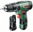 Bosch 0603983901 Akku-Schlagbohrmaschine PSB 10.8 LI-2, 2 Akkus