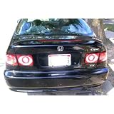 96 97 98 99 00 Honda Civic 2 Door Dr Clear Altezza Tail Lights Set Jaguar Style by APC