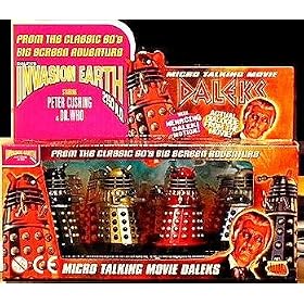 Micro Talking Daleks Invasion Earth 4 Pack by Product Enterprise