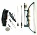 EU Gun_Bow #1 RAMBO STALLONE Hoyt Archery Arrow Knife BLACK 1:6 SCALE MODEL FOR 12" ACTION FIGURE ACCESSORIES (Original from JoyUnited @ Amazon)_s-1
