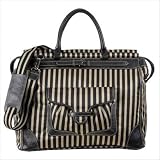 Sydney Love Black Gold Stripe Getaway Bag - Gold