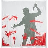 Shower Curtain Man w/Knife