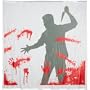 Man with Knife Shower Curtain with Sound