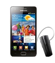 Samsung Galaxy S II i9100 - Smartphone Bundle mit HM1200 Bluetooth Headset [Amazon-Exklusiv] (10,9 cm (4,3 Zoll) Super-Amoled Plus Display, 8 MP Kamera, Android 2.3 OS, DualCore) schwarz