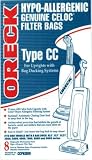 Oreck Hypo-Allergenic CELOC Filter Bags Type CC for Uprights with Bag Docking Systems 8 pk.