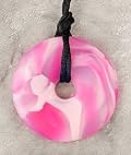 Smart Mom Teething Bling Donut Teething Necklace