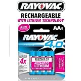 AmazingRayovac4.0RechargeableAABatteries