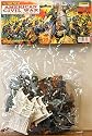 54mm American Civil War Figures & Accessories Playset (49pcs) (Bagged) by BMC