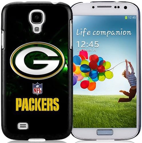 Unique Galaxy S4 Case Design with Green Bay Packers Samsung Galaxy S4 SIV S IV I9500 I9505 Black Cell Phone Case