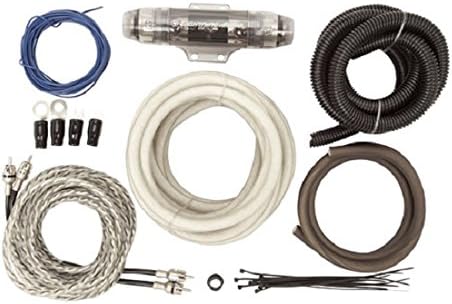 Lightning Audio By Rockford Fosgate LA-40I Amplifier Power Kit with Premium RCA