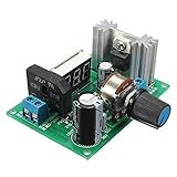 LEDメーター，SODIAL(R)LM317調整できる電圧レギュレータ　降圧電源モジュール　LEDメーター