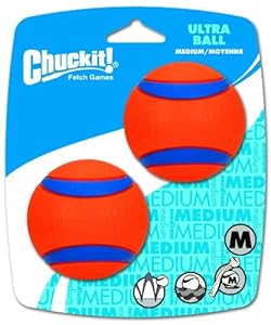 ChuckIt! Medium Ultra Balls 2.5-Inch, 2-Pack
