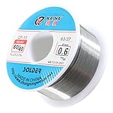 0.6Mm Tin Lead Solder Wire Rosin Core Soldering 2% Flux Reel (Usa)