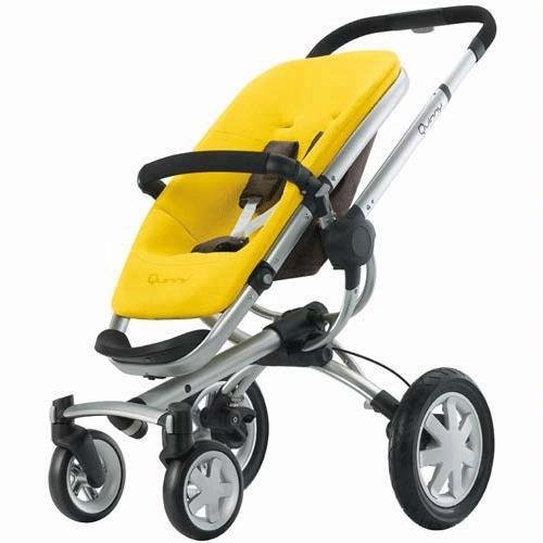 Quinny Buzz - 2008 2009 - 4 Wheel - Stroller - Gold