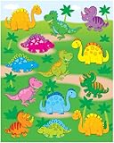Carson Dellosa Dinosaurs Shape Stickers (168018)