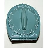 Rare BLUE 1950's Robertshaw LUX Minute Minder Kitchen Timer