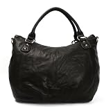 Liebeskind Berlin Greta vintage Damen Henkeltaschen, Schwarz (black), 47x37x114 cm (B x H x T)