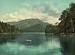 Blue Mountain, Eagle Lake in Adirondacks, 1902 - Exceptional Print of a Vintage Photochrom Image from the Library of Congress Collection
