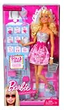 Mattel Barbie Year 2009 Fashionistas Series 12 Inch Tall Play Set T5501 - SHOPPING SPREE with Barbie Doll in Strapless Dress with 2 Necklaces, 2 Belts, Earrings, Purse, 
