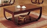 Cocktail Table in Walnut by Poundex