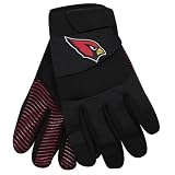 Arizona Cardinals Black Deluxe Utility Work Gloves
