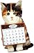 Herrero, Lowell American Cat 2008 Easel Desk Calendar