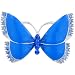 Sapphire Blue Butterfly Pin Austrian Crystal Insect Pin Brooch