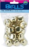 Jingle Bells 1-Inch, 18/Pkg, Gold