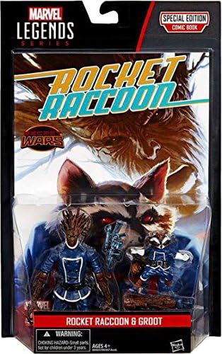 Marvel Legends Rocket Raccoon & Groot Action Figure 2-Pack