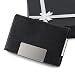 Durable Textured Black Faux Leather ID ATM Business Name Card Credit Card Holder Case w/ Gift Box