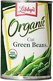 Libby's Organic Cut Green Beans, 14.5-Ounce Can (Pack of 12)
