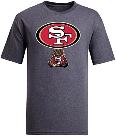 NFL San Francisco 49ers Men's Jersey T-Shirt (Gray)