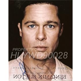 Brad Pitt Signed Photo the Curious Case of Benjamin Button