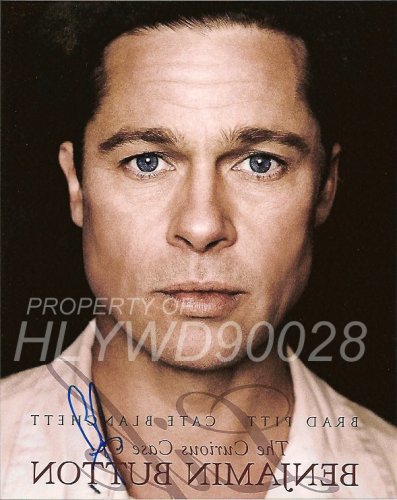 Brad Pitt Signed Phot