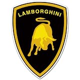 Lamborghini Car Bumper Decal Sticker 4.5x3 