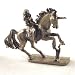 Rawcliffe Pewter Unicorn Maiden Figurine