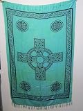 Paréo sarong Jupe portefeuille Serviette de bain dessin Batique celtique Celte croix 15