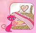 Princess Cat Leopard Print Twin Sheet Set - 180 Thread Cnt