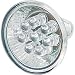 Kuryakyn Super Bright LED Refelctor Bulbs for Silver Bullets - Large - Red 2227