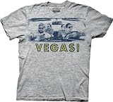 The Hangover Vegas! Lights Heather Gray Adult T-Shirt Tee