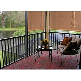 Radiance Imperial Matchstick Rollup Blind- Natural(72x72") by Radiance