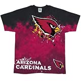 Arizona Cardinals - Fade Tie Dye T-Shirt - Large
