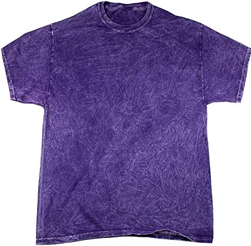 Colourtone mens Colourtone Mens Mineral Wash Purple XL
