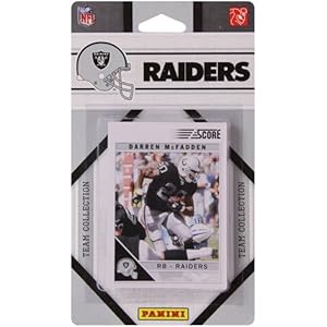 Panini Oakland Raiders 2011 Team Collection Trading Card Set