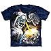 The Mountain Cataclysm Adult T-Shirt, Blue, XL