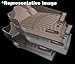 WeatherTech Custom Fit FloorLiners for Hyundai Santa Fe - 2nd Row (444402), Black