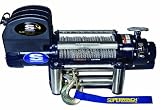 Superwinch 1612200 Talon 12.5 12,500 Lb Winch, with Roller Fairlead and Wire Rope