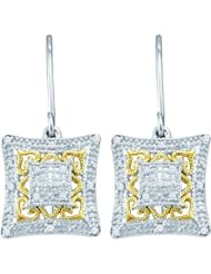 0.13CTW DIAMOND FASHION EARRINGS