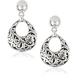 LOIS HILL Cage Open Tear Drop Post Earrings