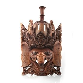 Ganesha Wooden Mask by CraftNetwork